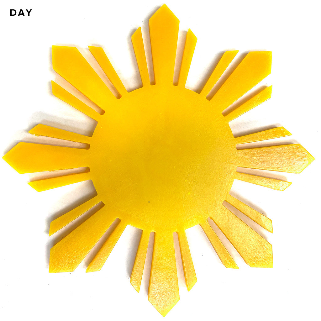 Bright Sun Glow-in-the-Dark Pool Mosaic