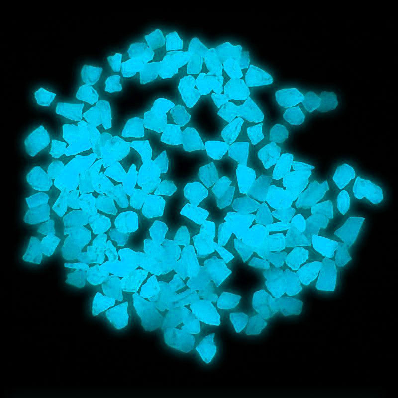 Glow-in-the-Dark Aggregates - White Daytime / Glacier Blue Nighttime